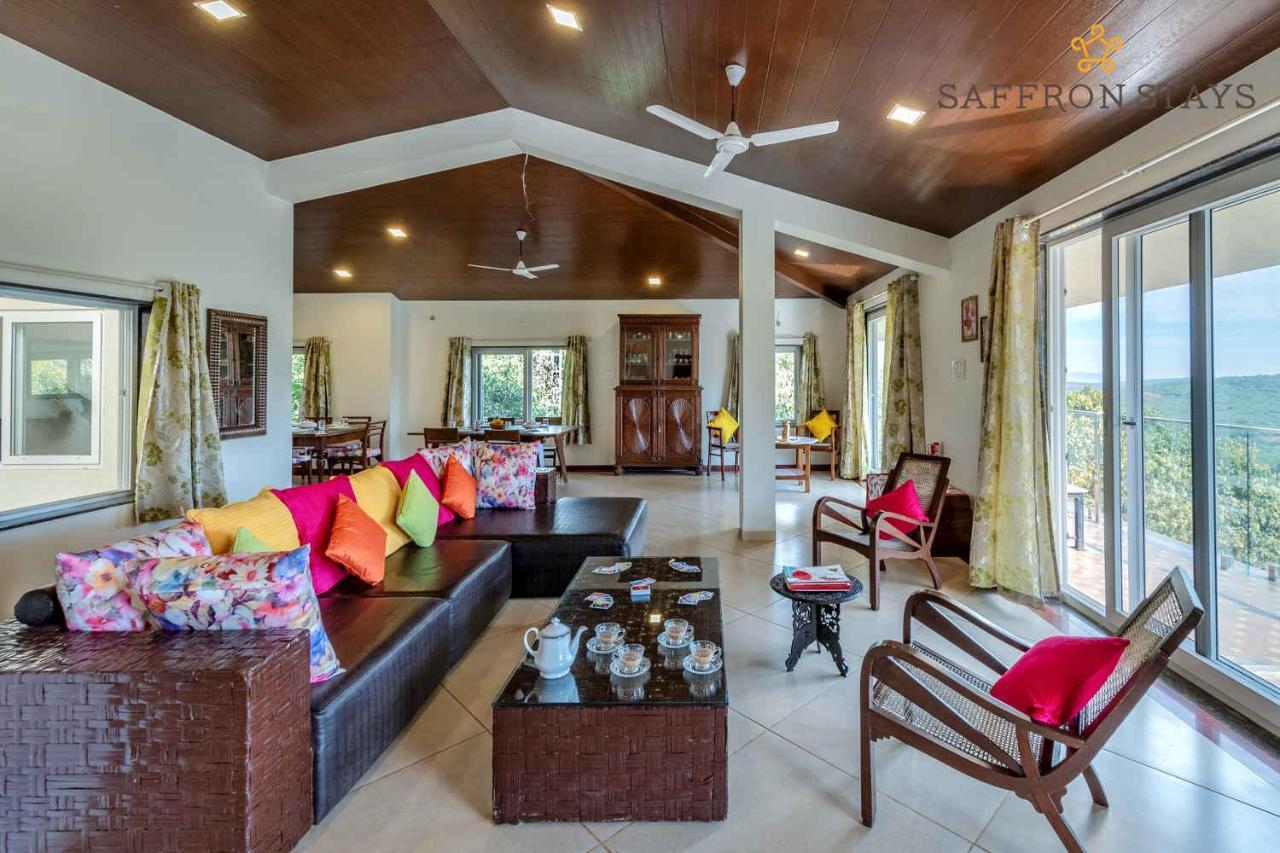 Saffronstays Horizon 360, Mahabaleshwar - Pet-Friendly Villa For Family Surrounded By Forest Views Kültér fotó