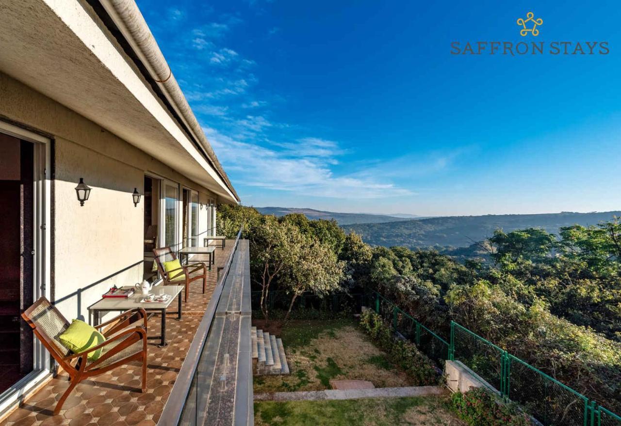 Saffronstays Horizon 360, Mahabaleshwar - Pet-Friendly Villa For Family Surrounded By Forest Views Kültér fotó