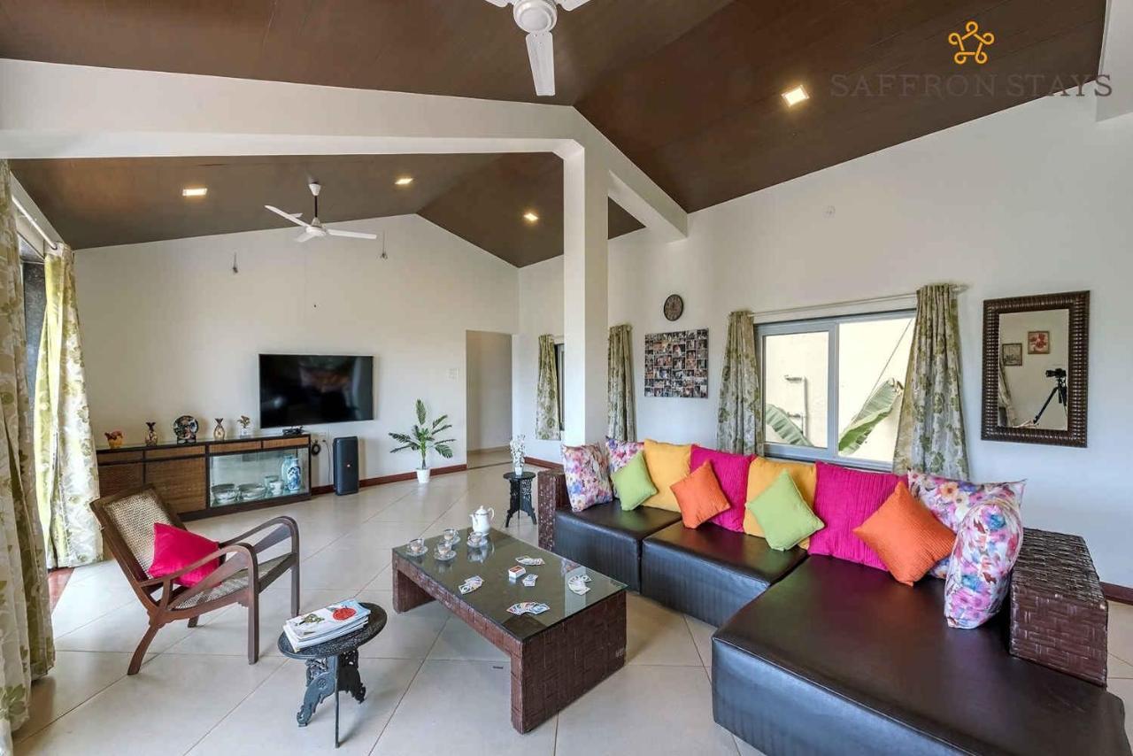 Saffronstays Horizon 360, Mahabaleshwar - Pet-Friendly Villa For Family Surrounded By Forest Views Kültér fotó